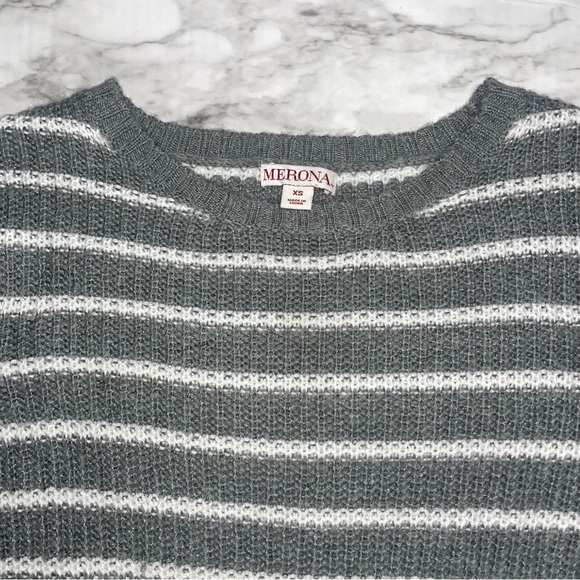 Striped Knit Sweater - Picture 3 of 7